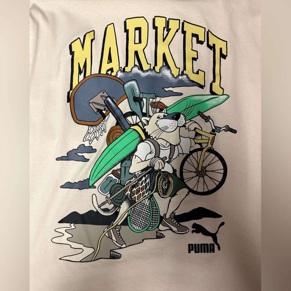 Market X Puma shirt